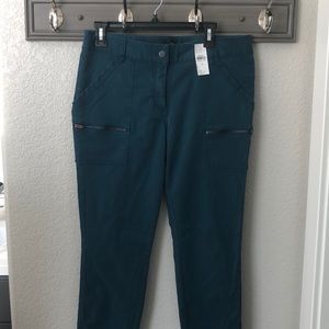 NWT LOFT 10 Turquoise Trousers